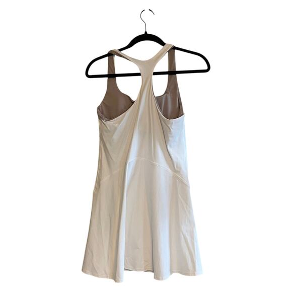 Lululemon Racerback Lightweight Tennis Tank Dress White Size 8 - Picture 3 of 8